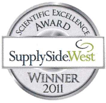 オリゴノール　2011年「Scientific Excellence Award」受賞
